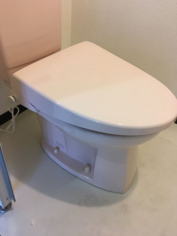便座交換工事　広島県安芸郡海田町　TCF116-SR2