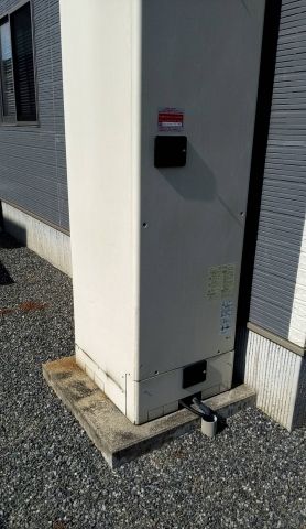 電気温水器交換工事　熊本県菊池郡大津町　UWH-37X2A2U-2-setC - Before