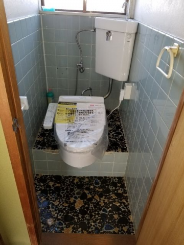 トイレ交換工事　岡山県岡山市南区　TCF6622-NW1 - After