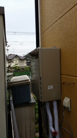 給湯器交換工事（笹原）　埼玉県さいたま市西区　RUF-E2405SAW-13A-set - After