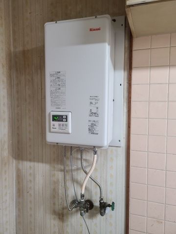 ガス給湯器交換工事　愛知県一宮市　RUX-V2015SFFBA-E-LPG - After