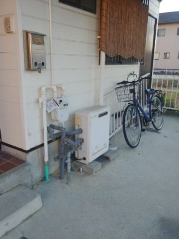 ガス給湯器交換工事　静岡県浜松市中区　RUX-A2013G-set-13A - Before