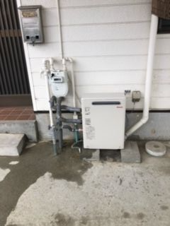 ガス給湯器交換工事　静岡県浜松市中区　RUX-A2013G-set-13A - After