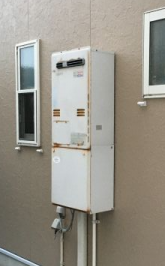 ガス給湯器交換工事　新潟県上越市　RUFH-E2406SAW2-6-set-13A - Before
