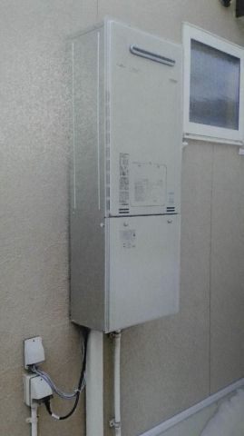 ガス給湯器交換工事　新潟県上越市　RUFH-E2406SAW2-6-set-13A - After