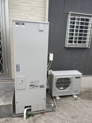 エコキュート交換工事　福岡県糟屋郡粕屋町　SRT-S375A-set
