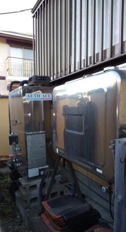 石油給湯器交換工事　茨城県神栖市　UKB-NX460AR-MD - Before