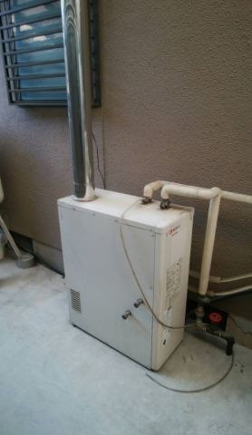 石油給湯器交換工事　京都府宇治市　OTQ-3706SAY-BL-set - Before