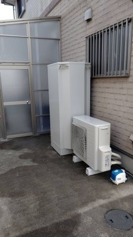 エコキュート交換工事　三重県松阪市　BHP-F37SU-set - After