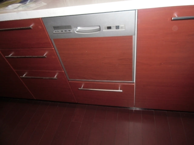 ビルトイン食洗機交換工事　東京都大田区　RKW-403C-SV-sale - After