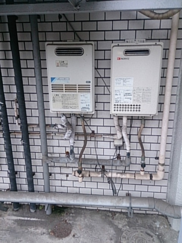 給湯器交換工事(筒井）　神奈川県川崎市多摩区　GQ-1639WS - Before