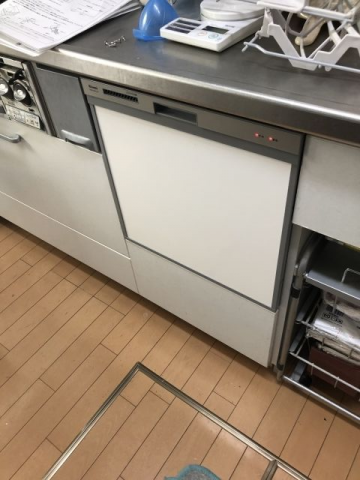 ビルトイン食洗機交換工事　神奈川県川崎市多摩区　RSW-404A-SV - After