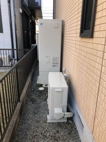 エコキュート交換工事　埼玉県さいたま市西区　EQ37VFV-set