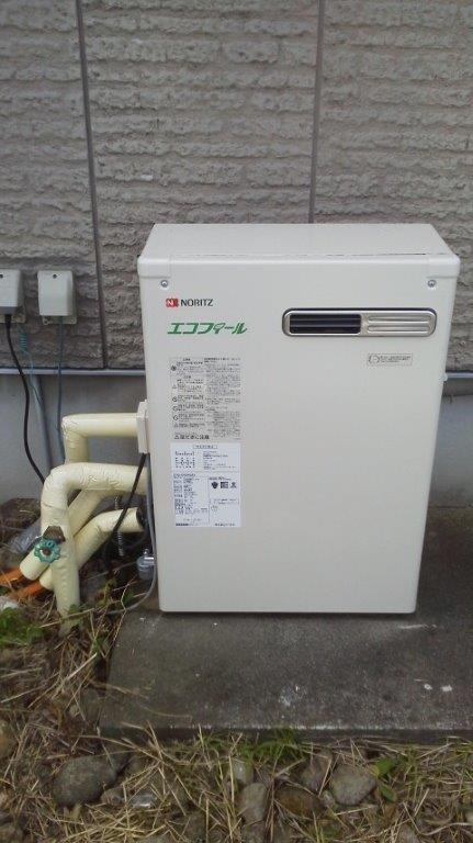 石油給湯器交換工事　富山県黒部市　OTQ-C4704SAYBL-set - After