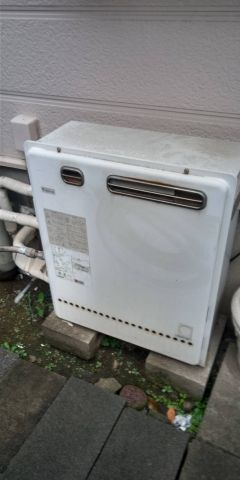 ガス給湯器交換工事　東京都大田区　RUF-A2003AG-B-set-13A - Before