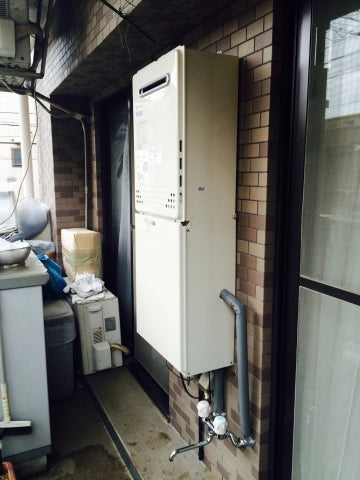 給湯器交換工事/混合水栓取付・給水・給湯配管工事　東京都足立区　GT-C2052AWX-2-set13A - After