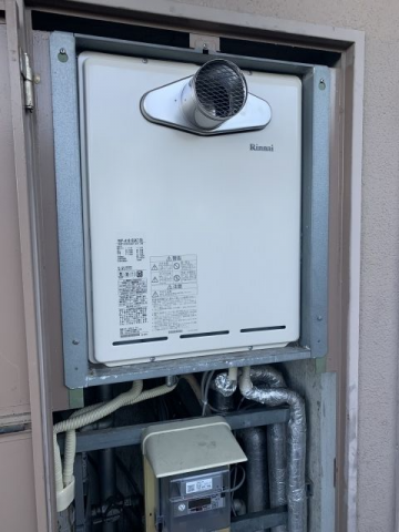 ガス給湯器 ビルトインガスコンロ交換工事　兵庫県神戸市西区　RUF-A1615SAT-B-set-13A - After