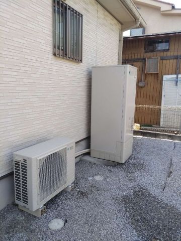 エコキュート交換工事　東京都あきる野市　EQ37VFV-set - After