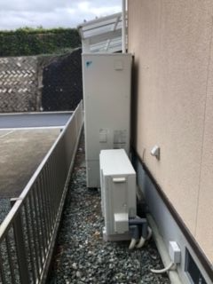 エコキュート交換工事　静岡県浜松市北区　EQN37VFV-set