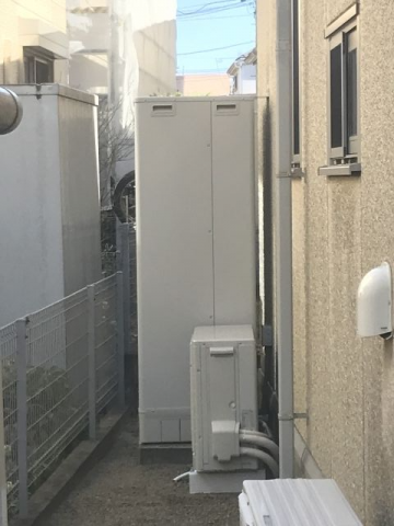 エコキュート交換工事　東京都練馬区　EQN37VFV-set - After
