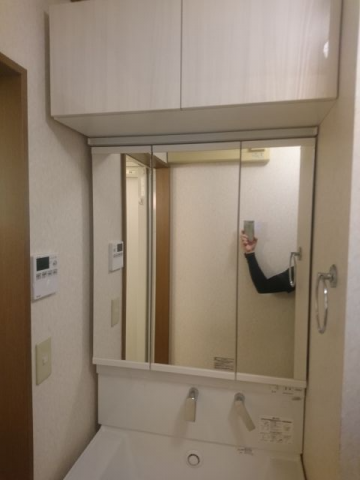 洗面化粧台交換工事　東京都文京区　LDSWB075BJJEN1-H - After