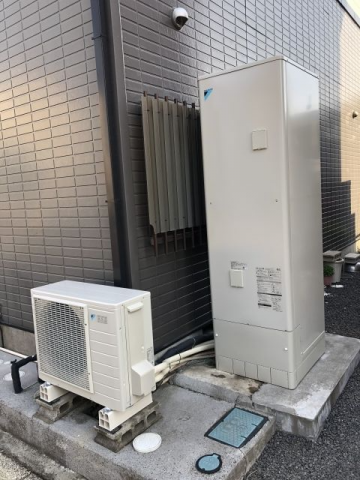 エコキュート交換工事　茨城県古河市　EQN46VFV-set - After