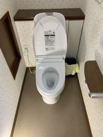 トイレ交換工事　神奈川県鎌倉市　CES9151-NW1