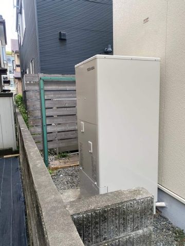 エコキュート交換工事　神奈川県平塚市　HWH-B376HAT - After