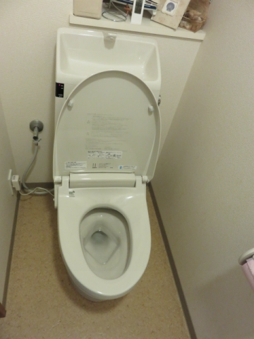 トイレ交換工事　栃木県宇都宮市　BC-Z10PU-DT-Z182U-BN8