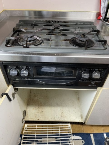 IHクッキングヒーター交換工事　静岡県駿東郡清水町　KZ-YP77K - Before