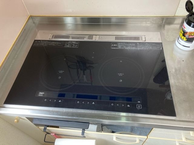 IHクッキングヒーター交換工事　静岡県駿東郡清水町　KZ-YP77K - After