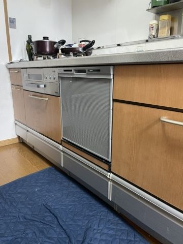 ビルトイン食洗機工事　滋賀県草津市　NP-45MS9S-koujiset - After