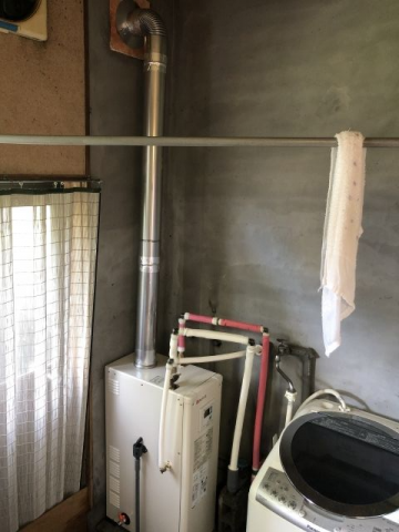 石油給湯器交換工事　富山県高岡市　OX-4705FV - After