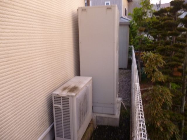 エコキュート交換工事　宮城県宮城郡七ヶ浜町　EQN37VFV-set - Before