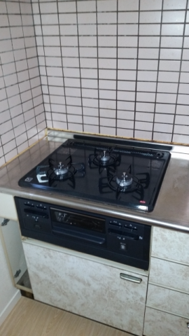 ガスコンロ交換工事　神奈川県相模原市緑区　N3GN2RSQ1-LPG-R - After