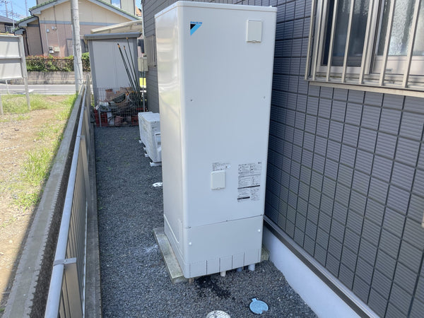 エコキュート交換工事　茨城県ひたちなか市　EQN37VFV-set