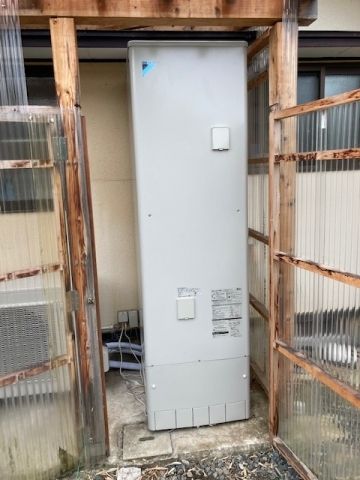 エコキュート交換工事　岩手県奥州市　EQ46VFHV-set