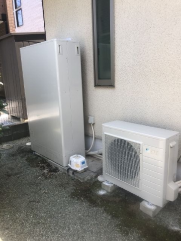 エコキュート交換工事　神奈川県中郡大磯町　EQX37VFTV-set - After