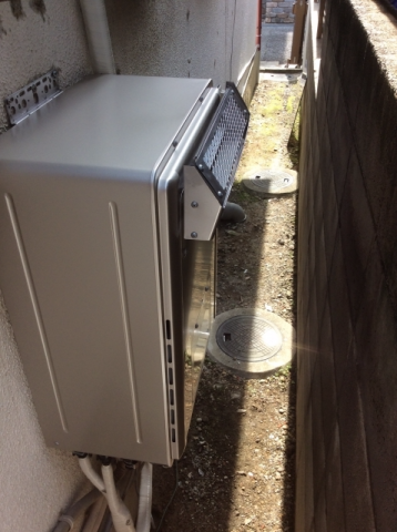 給湯器交換工事/浴室暖房乾燥機　兵庫県尼崎市　RVD-E2401AW2-1-A-set-13A - After