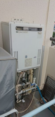 ガス給湯器交換工事　神奈川県川崎市多摩区　RUF-E2406SAW-set-13A - Before