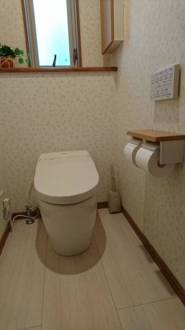 便座交換工事　京都府京都市伏見区　TCF908-SC1 - After