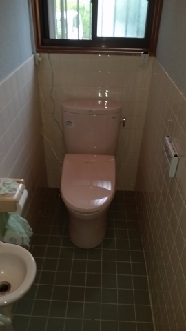 トイレ交換工事　兵庫県加古川市　CS330B-SH330BA-R - After