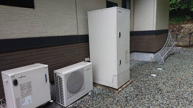 エコキュート交換工事　宮城県仙台市青葉区　EQ46VFV-set - Before
