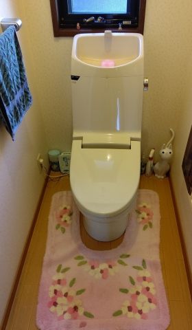 トイレ交換工事　千葉県市原市　BC-ZA20S-DT-ZA281-N-BN8 - Before
