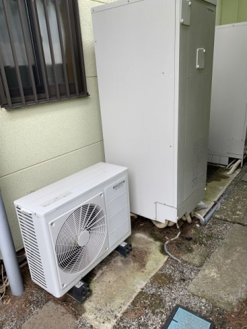 エコキュート交換工事　山梨県北杜市　CHP-E37AY4-set - Before