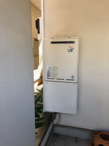 ガス給湯器 ビルトインガスコンロ交換工事　神奈川県川崎市宮前区　RS31W27P14DGVW-13A - Before