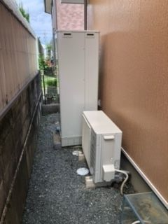 エコキュート交換工事　静岡県浜松市浜北区　EQN37VFV-set - After