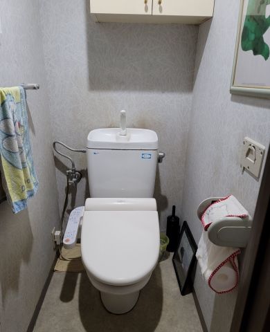 トイレ 蛇口交換工事　東京都江東区　XCH1602PWS-N - Before