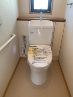 トイレ 2台交換工事　岐阜県岐阜市　TCF4733AMS-NW1 - After