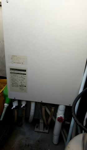 エコキュート交換工事　大阪府泉南郡田尻町　EQN37VFV-set - Before
